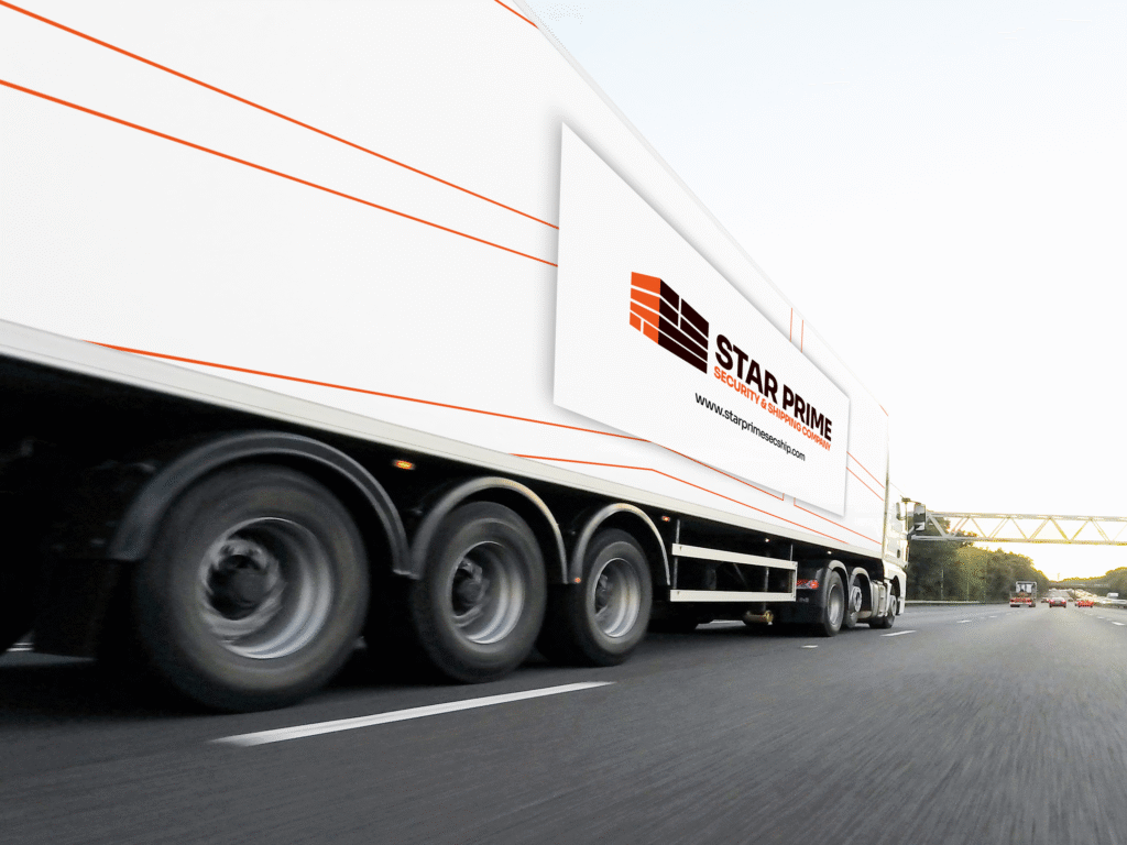 Free Lorry Truck Branding Mockup For Advertisement